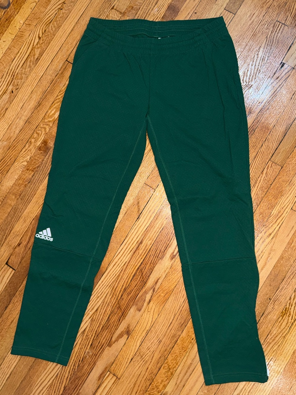 adidas Dark Green Men's Athletic Jogger Pants